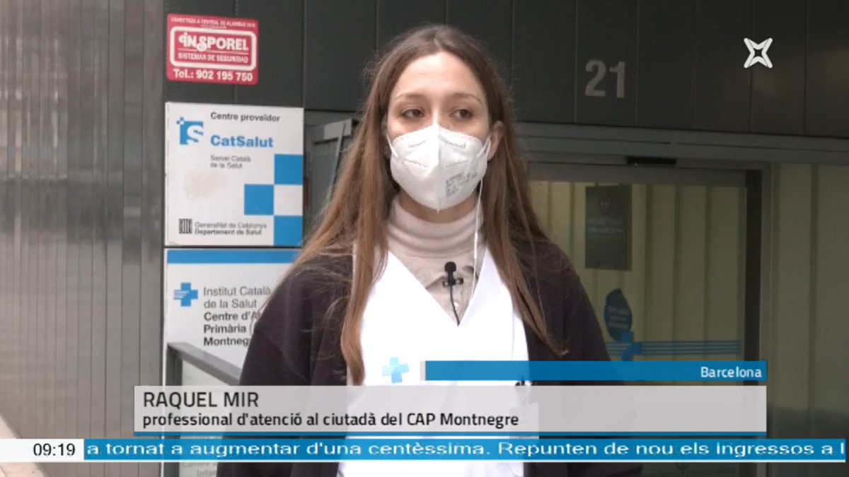 Com ha canviat l'#AtencióPrimària arran de la pandèmia? L'administrativa sanitària del #CAPMontnegre, Raquel Mir, explica a <a href="/NoticiesEnXarxa/">Notícies en Xarxa</a> que els CAP atenen visites presencials diàriament relacionades amb la covid-19 i també amb la resta de patologies
alacarta.cat/noticiesenxarx…