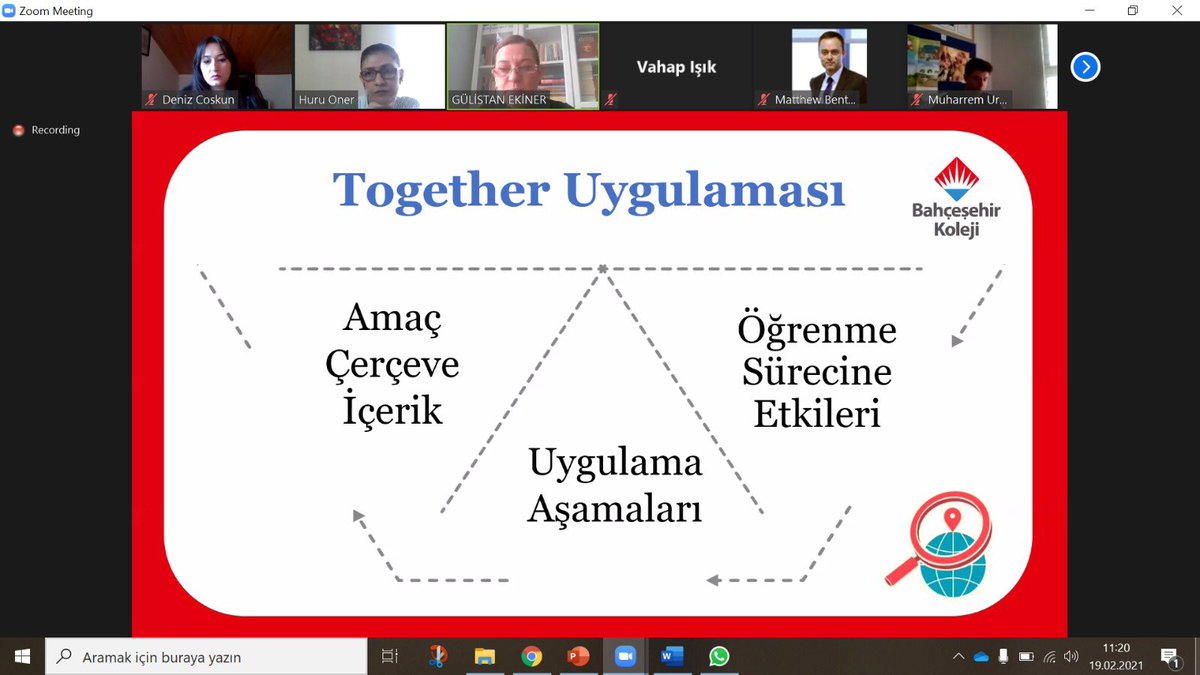 ErkenCocukluk's tweet photo. Çift Dilli Eğitim programımızın ilkokul basamağı olan “TOGETHER” uygulamasına yeni dönemde başlayacak kampüslerimizin yöneticileriyle online uygulama eğitimimizi gerçekleştirdik.Bahçeşehir Koleji yabancı dil eğitiminde de fark yaratmaya devam ediyor. #bktogether #çiftdillieğitim https://t.co/MgTiEimRJQ