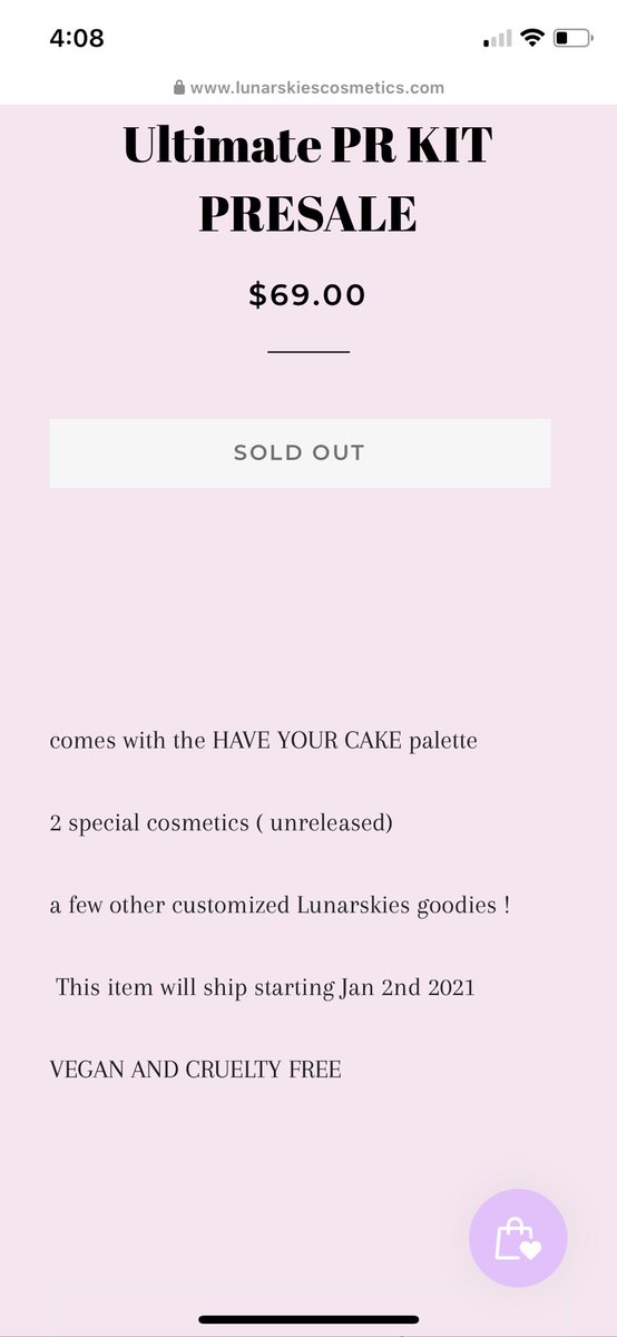 Just a reminder to whoever ordered the @LUNARSKIESCOSM ultimate pr kit : you were supposed to get two UNRELEASED MAKEUP PRODUCTS. It’s what you PAID FOR. I don’t think a pot holder is a cosmetic item, and the lipgloss is just one of the two unreleased cosmetic items