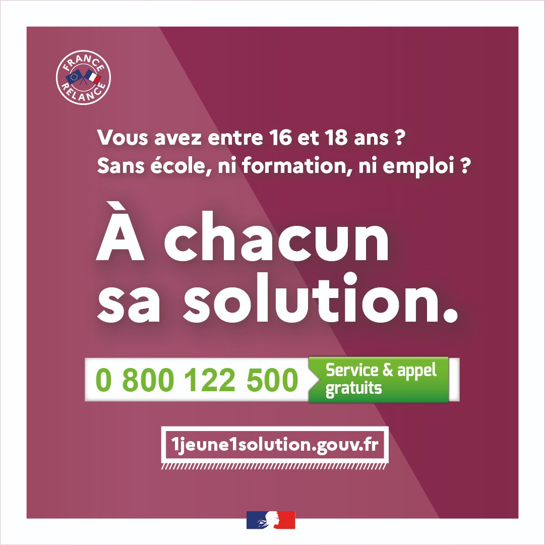 L’obligation de formation des jeunes est portée de 16 à 18 ans
À partir de la rentrée 2020, afin qu’aucun jeune ne soit laissé dans une situation où il ne serait ni en études, ni en formation, ni en emploi, l’obligation de se former est prolongée jusqu’à l’âge de 18 ans.