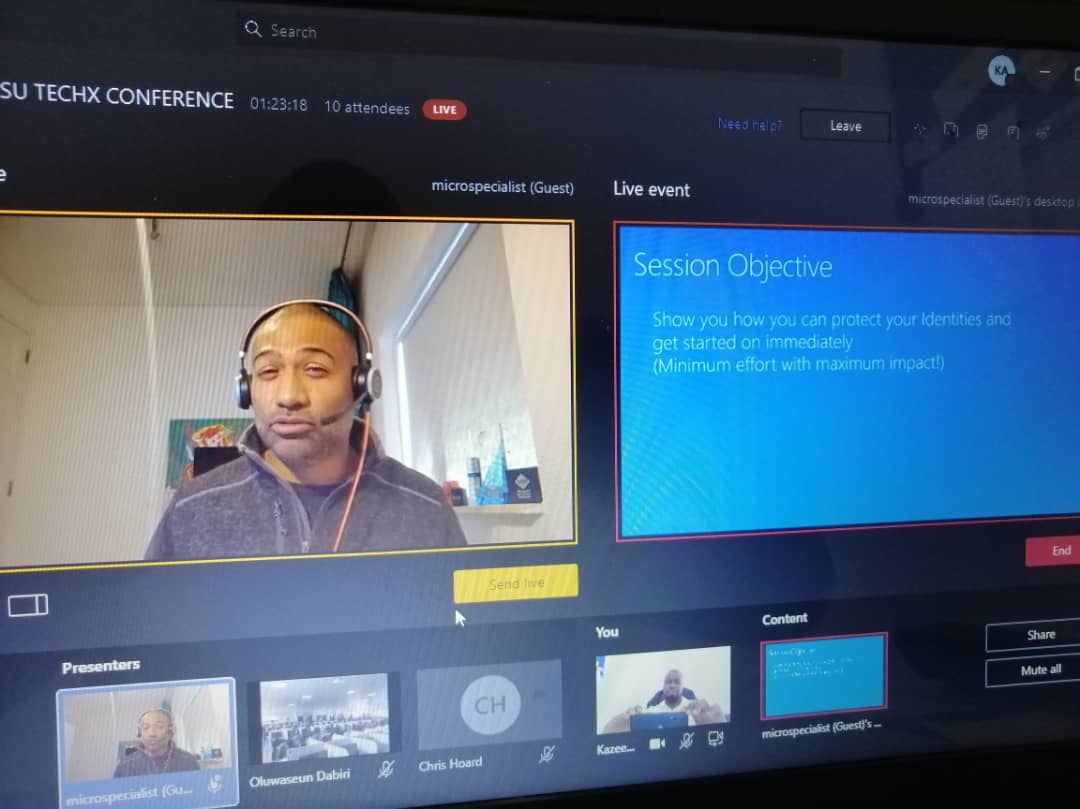 KazeemCanTeach's tweet image. @Microspecialist showing why Identity protection is so important @robogeek95 @fawas_ola @dabsclement  @Aminu_Israelb 
#AzureIdentity #Azure #LASUTECHX #lasucbt18