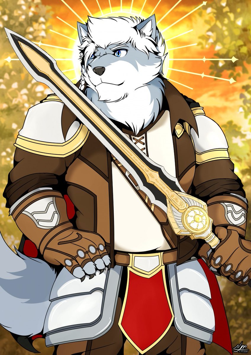 Submission "Regis The Knight of light" on #Inkbunny inkbunny.net/s/2379669