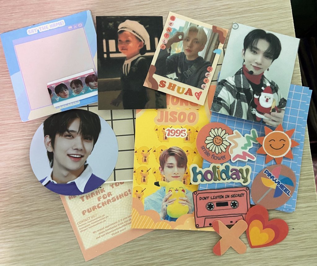 aejinshua's tweet photo. Andito na rin si Shua 🥰 I’m shook sa shua circle card 😭❤️ thank you so much @aestaesticks_ph!! Hongranghae 💕
#AestaesticksPHFeedbacks https://t.co/Z1vht4cJRw
