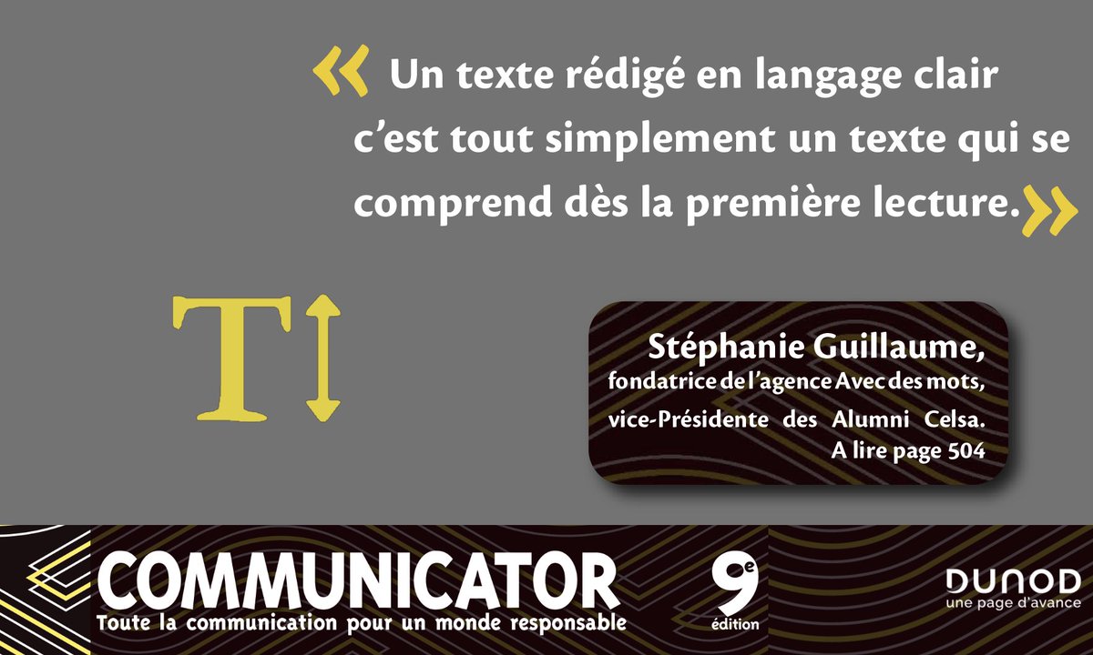 AssaelAdary's tweet photo. La bonne résolution 2021 : picorer le #Communicator9 et ses mille et une pépites dont plus de 50 experts comme Stéphanie Guillaume @_stephguillaume patronne de @avec_des_mots @Dunod @CometEntreprise @We_are_com @ExtraMileParis @Ohlivres https://t.co/E9lrI8Sbmh