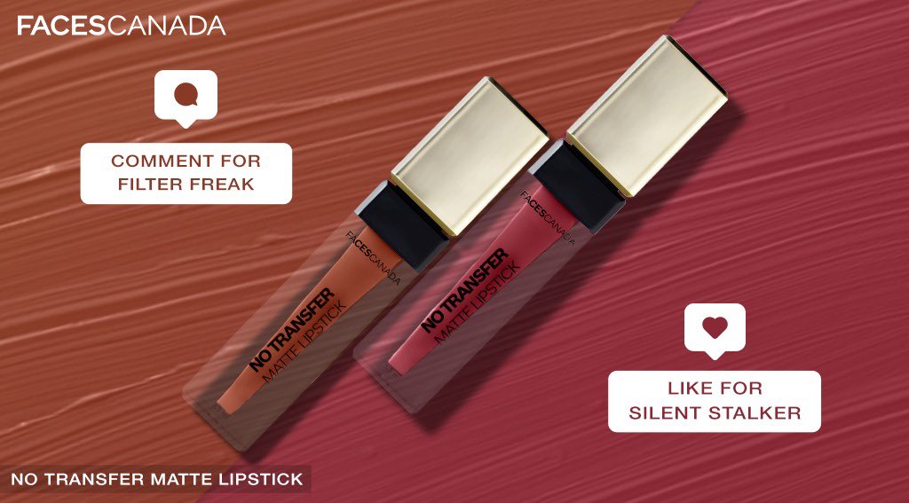 facescanada's tweet photo. What are you waiting for? Let the battle of lipsticks begin! 

https://t.co/8ohwr0rrRE Shop now! ♥️

#ForAllYourFaces #FacesCanada #FacesCosmetics #NeverLetGo #Lipstick #NoTransfer #MatteLiptick #WearYourMattitude #CommentBelow #LipShades https://t.co/NF4ktN07K1