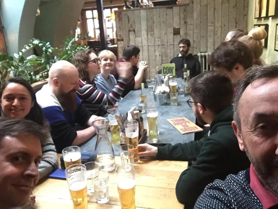 GenGameLtd's tweet photo. Here we are exactly one year ago today, taking some time out of the office for a team lunch. Who knew what the next year had in store for us! We are very much looking forward to when we can all do this again soon!     

#gengame #energyapps #precovid #teamlunch #teamwork https://t.co/ka3ethj01E