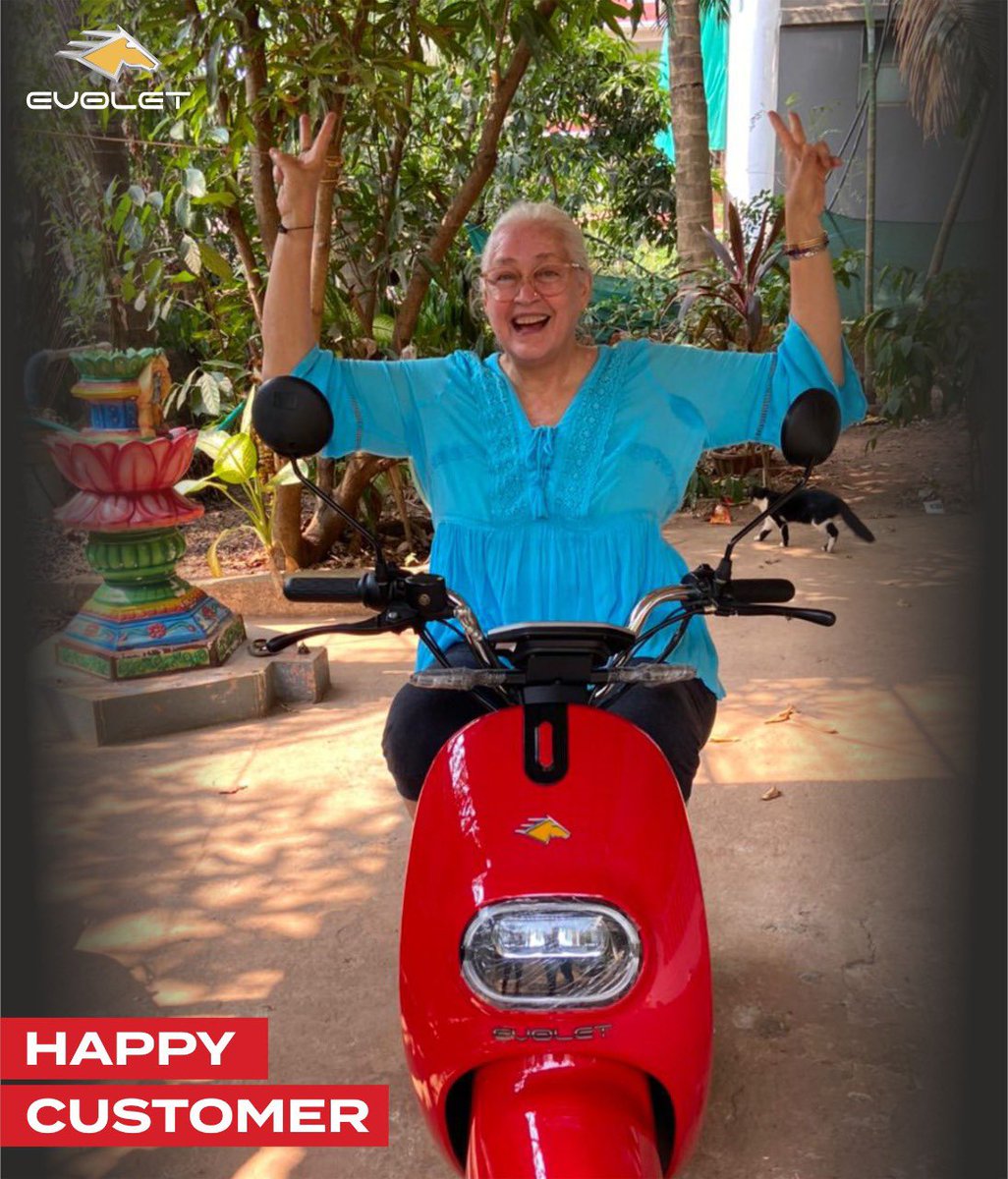 EvoletIndia's tweet photo. Happy customer 😊!!
@nafisaaliindia
#evolet #evoletindia #electric #scooters #and #motorcycles #evs #electricvehicle #saveearth #saveinviorment https://t.co/xRtqJVcmjO