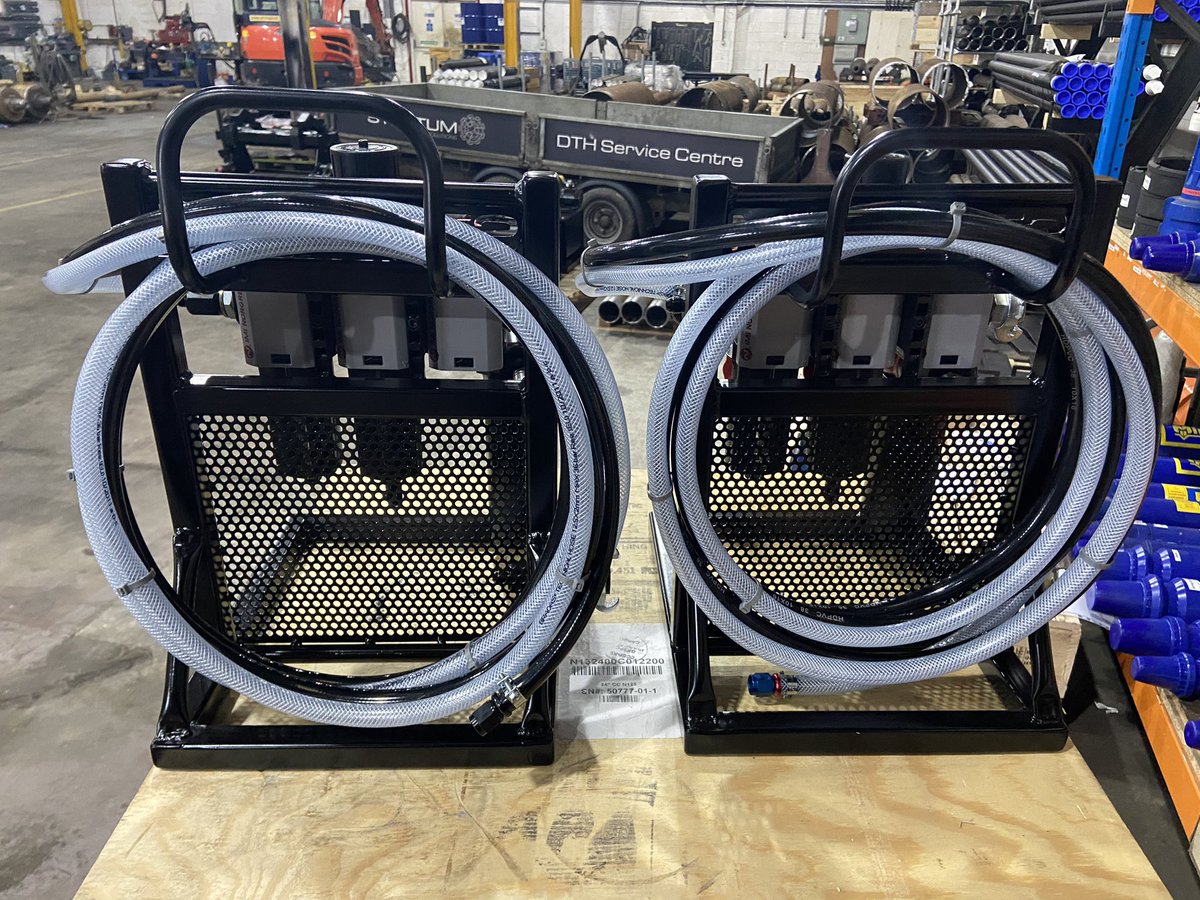 A couple of SDS Grinder Assemblies ready to be packed up. We currently have more available in stock. Keeping your Carbide in good condition is extremely important to maintain penetration and life expectancy. For more information contact us on info@stratumdrillingsolutions.com