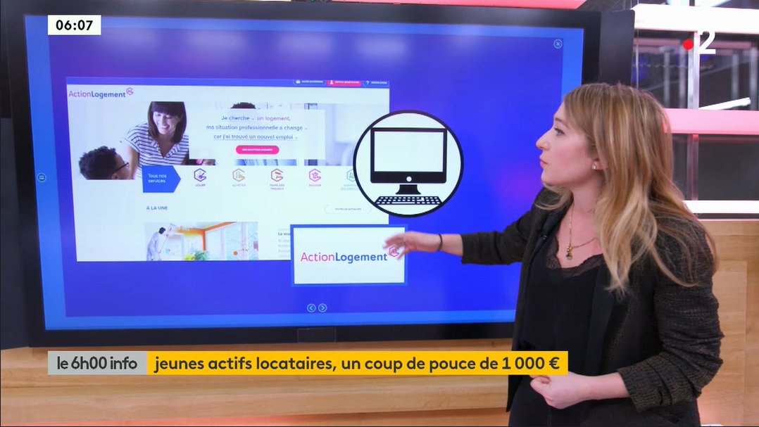 ActionLogement's tweet photo. [📺 France 2 - 19.02.21 ] Une aide #logement de 1000 € pour les #jeunes actifs et les #alternants. 📽️https://t.co/9IudQvjYZ5 ➕info : https://t.co/CjWwhq3sS2 #solidatiré #utilitésociale @medef @CPMEnationale  @CFDT @CFECGC @SyndicatCFTC @lacgtcommunique @force_ouvriere https://t.co/xDA72TK0Ru
