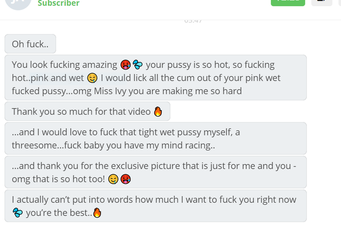 These are the kind of messages that I LOVE reading. no matter what's going on, doubts I may have this