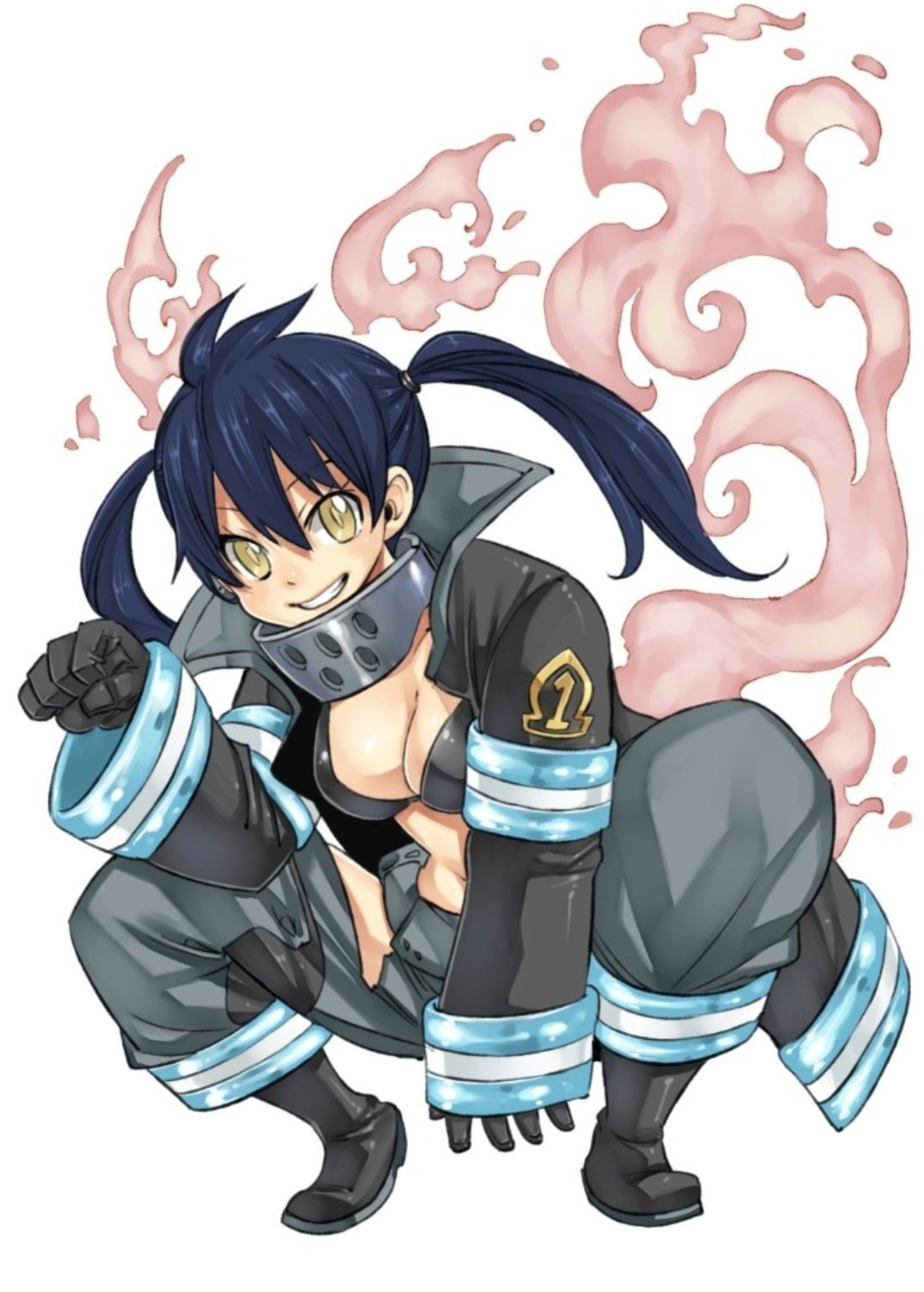 Fire Force x Fairy Tail official illustrations for the mobile game  collaboration [Media] : r/fairytail