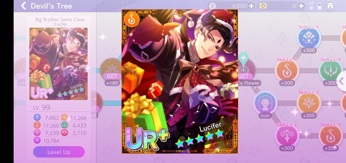 Claudia_Rose8's tweet photo. I finally unlocked the flower of this gorgeous UR+ card 🥰
"Big brother Santa Claus/Lucifer ".
#Obeymelucifer #devilflower https://t.co/GPp3U3Yjce