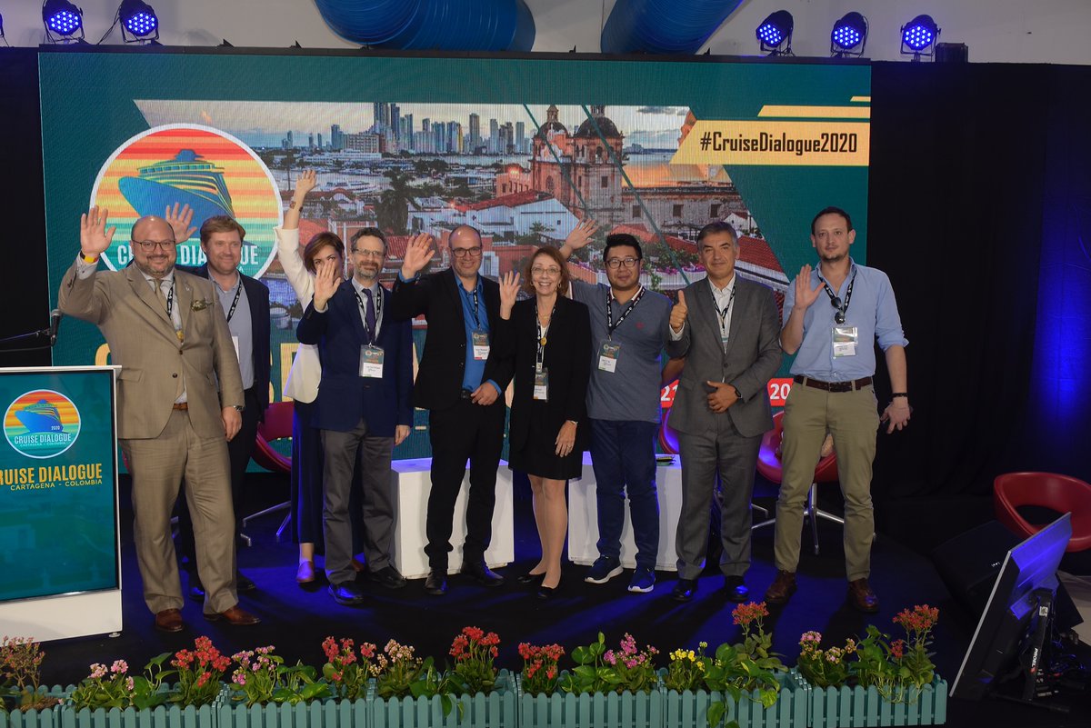 CruiseDialogue's tweet photo. Today we celebrate a year since the opening ceremony of the meaningful Cartagena Cruise Dialogue 2020. Thanks to all those who made it happen. We will continue to advance #sustainable #cruise growth and #shapecruisefuture #shaperportfuture #cruisedialogue2020. https://t.co/tkE0FaQZ6O