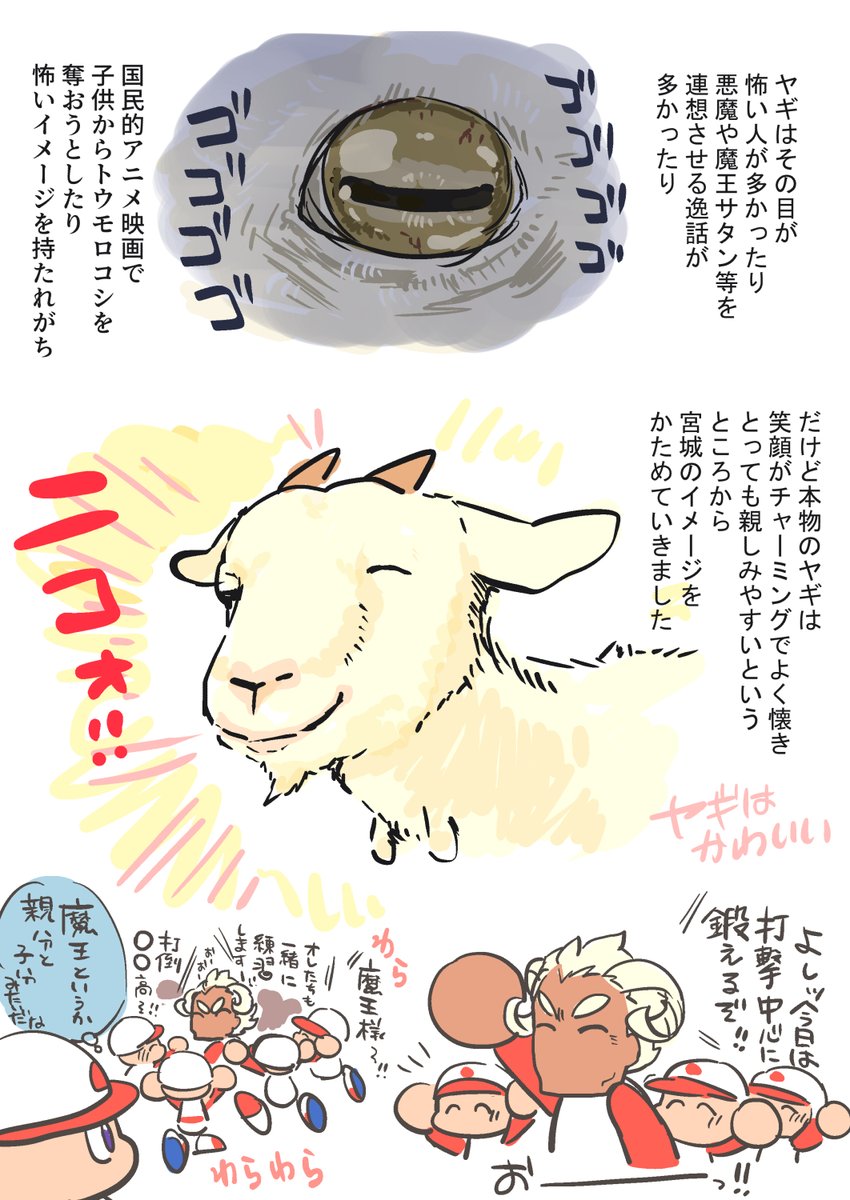 毎日カレーで構わない ありがたいことにパワプロアプリ ファンアート選手権のオリキャラ部門で 宮城轟徒 を優秀賞の1つに選んで頂きました 男が惚れるカッコイイ漢を描きたい ヤギ大好き そんな想いを詰め込んだ キャラです 気に入って頂けましたら 毎日カレーで構わない ありがたいことにパワプロアプリ ファンアート選手権のオリキャラ部門で 宮城轟徒 を優秀賞の1つに選んで頂きました 男が惚れるカッコイイ漢を描きたい ヤギ大好き そんな想いを詰め込んだ キャラです 気に入って頂けましたら