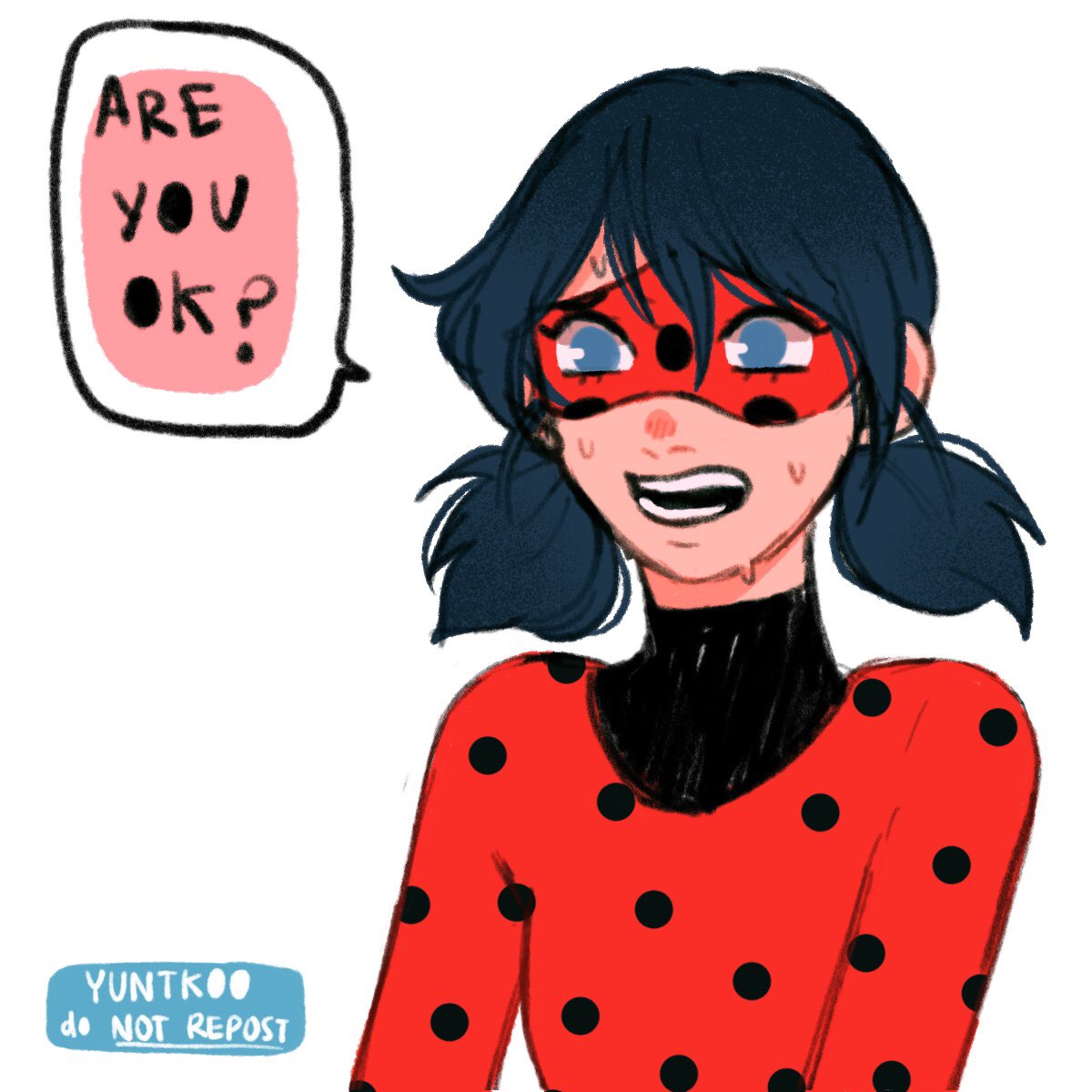 lalilslils's tweet image. (1/2) Goofy cat even when the battle is tough 💥💗 #MiraculousLadybug #chatnoir #ladynoir #mycomic