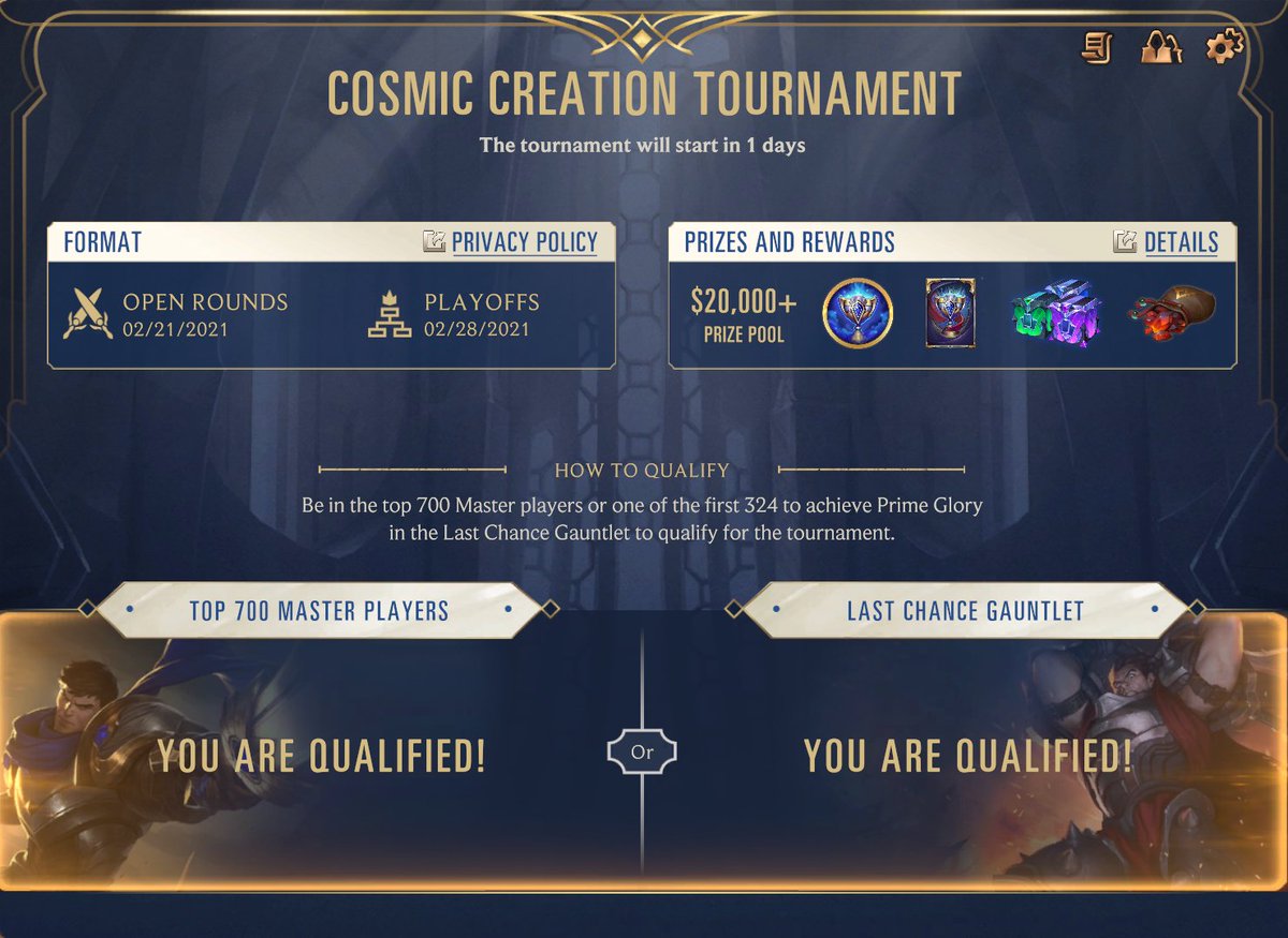 Streaming the Riot Seasonal Tournament Stream on sunday :)