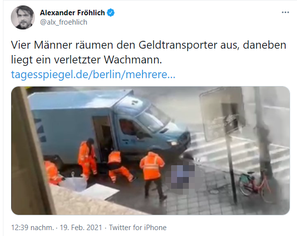 HSB_Forum's tweet photo. #Clickbaiting-Journalismus beim @tagesspiegel, dem #Leidmedium der Hauptstadt.
Die #Verpixelung ist von mir - Herr Fröhlich findet Bilder ohne diese leider besser. https://t.co/Wvz60J5FJG