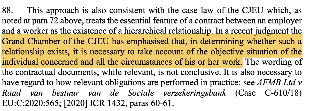(Also reassuring to see that relevant CJEU case law is still acknowledged)