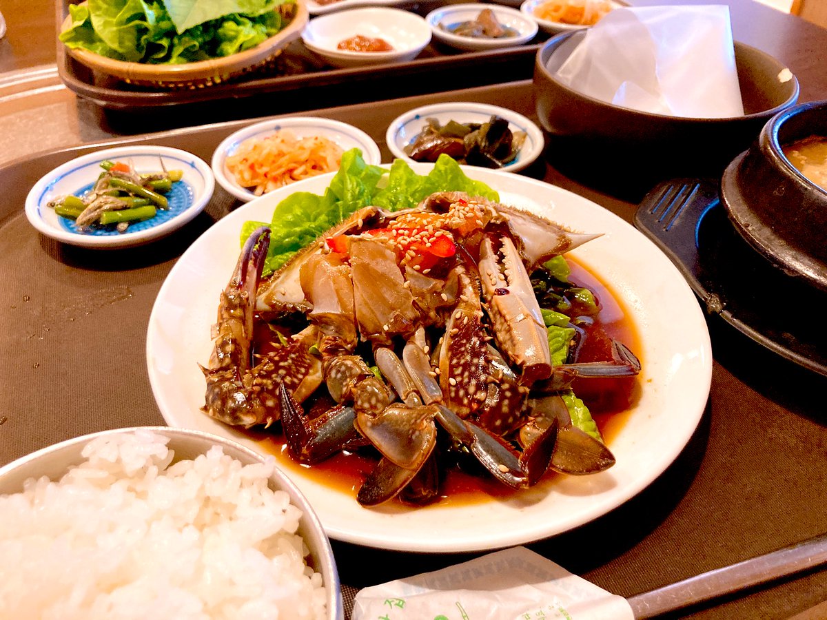 yami_1256's tweet photo. そういえばカンジャンケジャンを食べてみたけどちょっと生臭かった…😢😢 https://t.co/BLtyiQxydf