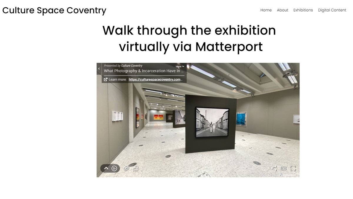 The_Herbert's tweet photo. 'What Photography and Incarceration have in Common with an Empty Vase' by @TheEdgarMartins &amp; @grainphotohub has now launched online 📷

The exhibition includes an artist-led tour and a 3D virtual view of the physical gallery.

Explore 🔽
https://t.co/qevh0gsRxP

#emptyphotocov https://t.co/k9jSgWTZ08
