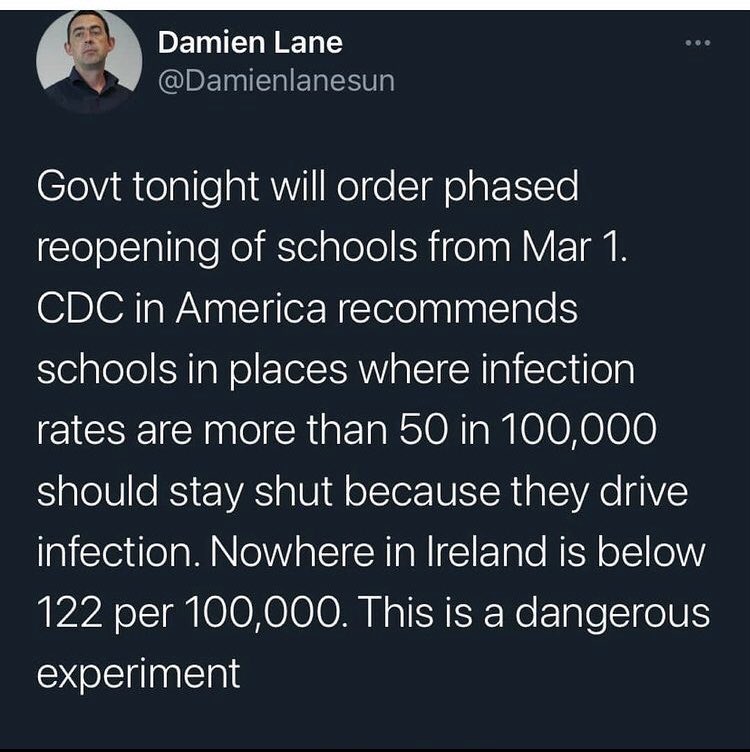 janelauraf's tweet photo. No School Until Safe School! @TUIunion @astiunion @MickBarryTD @issu4u @NormaFoleyTD1 @LeoVaradkar @MichealMartinTD @CianCostello8 @VirginMediaNews @PaulQuinnNews @CMOIreland #NoSchoolUntilSafeSchool https://t.co/ID9lKfn1wP