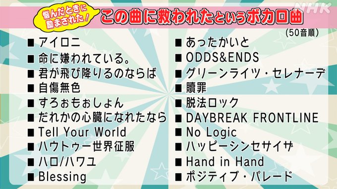 Vocaloid の評価や評判 感想など みんなの反応を1週間ごとにまとめて紹介 ついラン Vocaloid の評価や評判 感想など みんなの反応を1週間ごとにまとめて紹介 ついラン