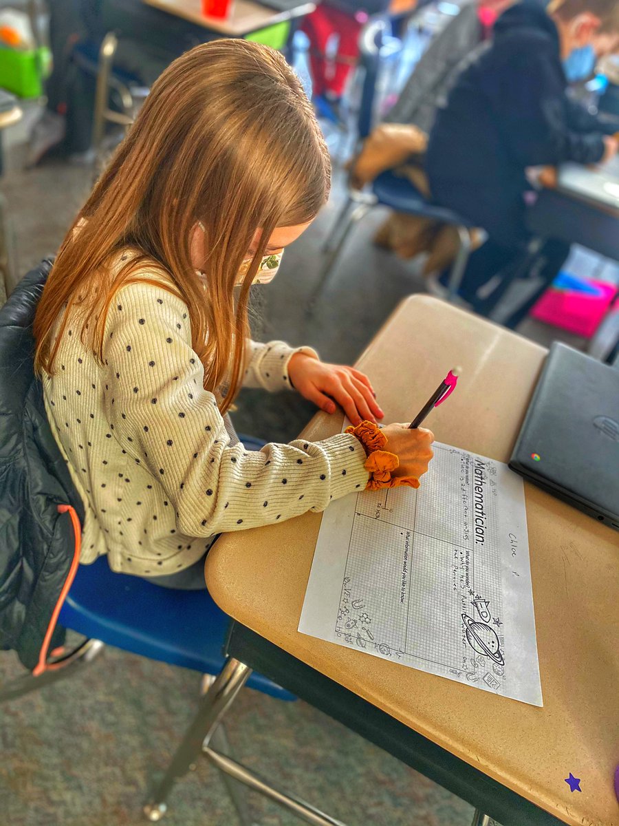 anniesmith821's tweet photo. Students @PomperaugES deeply engaged in @gfletchy problem solving connected to our @MLCmath concepts. We spent time noticing and wondering, making estimates, asking questions, considering which learning experiences transfer to a new situation, revising thinking, &amp; sharing ideas! https://t.co/c46Ngh9yv6