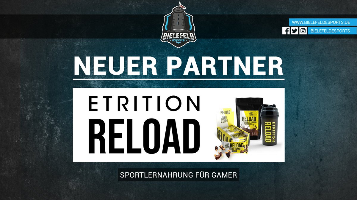 bie_alliance's tweet photo. #werbung Wir freuen uns euch unseren neuen Partner präsentieren zu können! @etritionDE - Die Sportlernahrung für Gamer! Energy Drinks und Booster kann jeder Oo! Mehr zur Partnerschaft in Kürze auf unserer Website 💪. #bielefeld #esports #etrition #partner https://t.co/N49VptnlEd