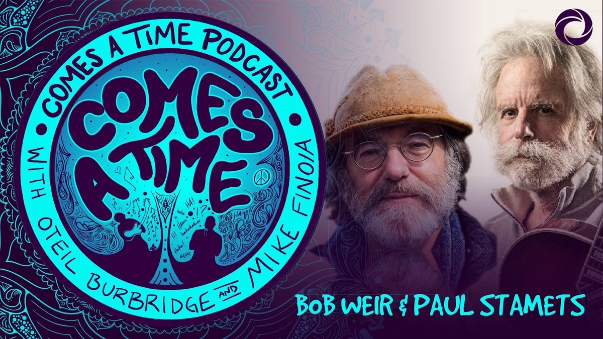 🍄Comes A Time🍄 Expert mycologist @PaulStamets & mushroom enthusiast @BobWeir join Mike + Oteil on today’s show for an eye opening discussion about the magical fungi. Listen wherever you get your podcasts or watch right here: youtu.be/6tWDAWdBaBY