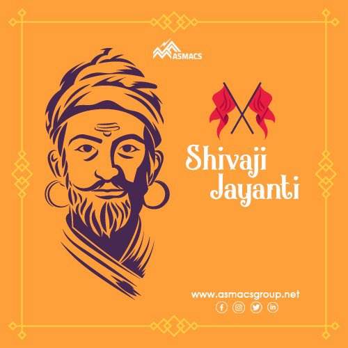 AsmacsG's tweet photo. “Self-confidence provides strength and Power impart knowledge. Knowledge provides stability and stability leads to victory.”- Shivaji Maharaj 

@asmacs_group 
.
#asmacsgroup #asmacsskills  #devloka  #shivajimaharaj #Shivajijayanti2021 https://t.co/zJ7StDFtIQ