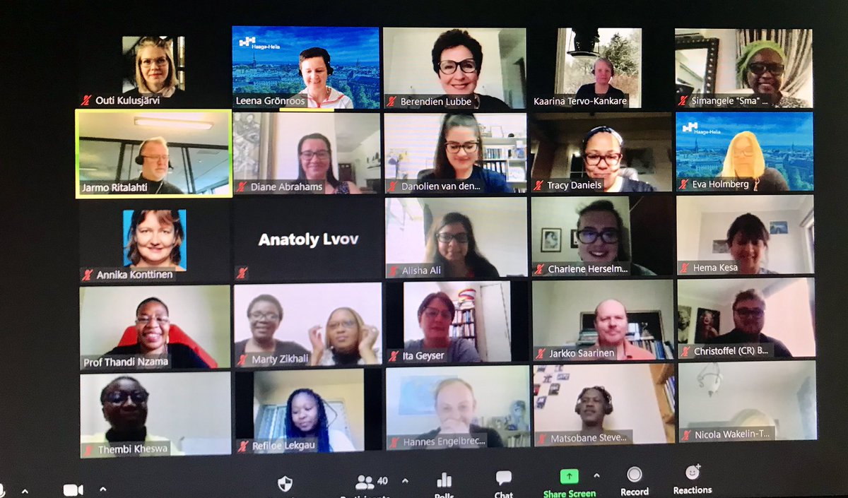 SUCSESSProject's tweet photo. The spirit of the SUCSESS project come to life! Wishing you a nice weekend and looking forward to see you on Monday again! #haagahelia #go2uj #UPTuks #UNIZULU #sheffhallamuni #unioulu #erasmusplus #capacitybuilding https://t.co/wutoik9LRK