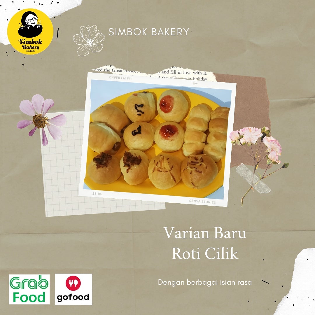 Hay guys, ada yang baru nih dari @simbokbakery
Namanya Roti Cilik , karena bentuknya 'cilik' jadi kamu tinggal 'hap', yummy
Isinya ada berbagai macam rasa
ada coklat, keju, susu, sosis, abon, selai
Yuk cobain, bisa order lewat Gofood atau Grabfood
Kami tunggu
 #jogjastreetfood