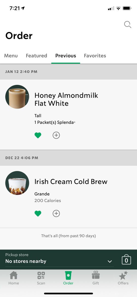 tzt17's tweet photo. Wishing @Starbucks was closer! I’d love a Honey Almondmilk Flat White on this cold, rainy Friday! 😕 https://t.co/JP2TTIJn5z
