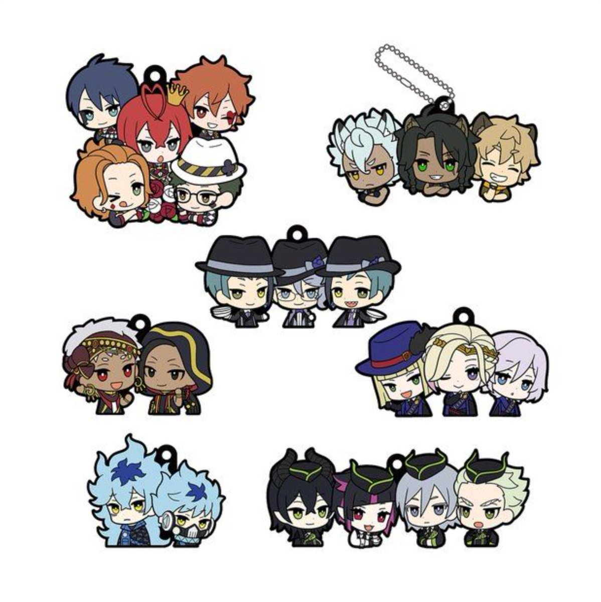 ツイステ グッズ情報 ツイステ Twistedwonderland 本日予約開始したツイステグッズまとめ ラバーマスコットバディコレ エコバッグ キャンディ フラットポーチ 色紙art 商品ページはこちらから T Co E2isepgs9m T Co