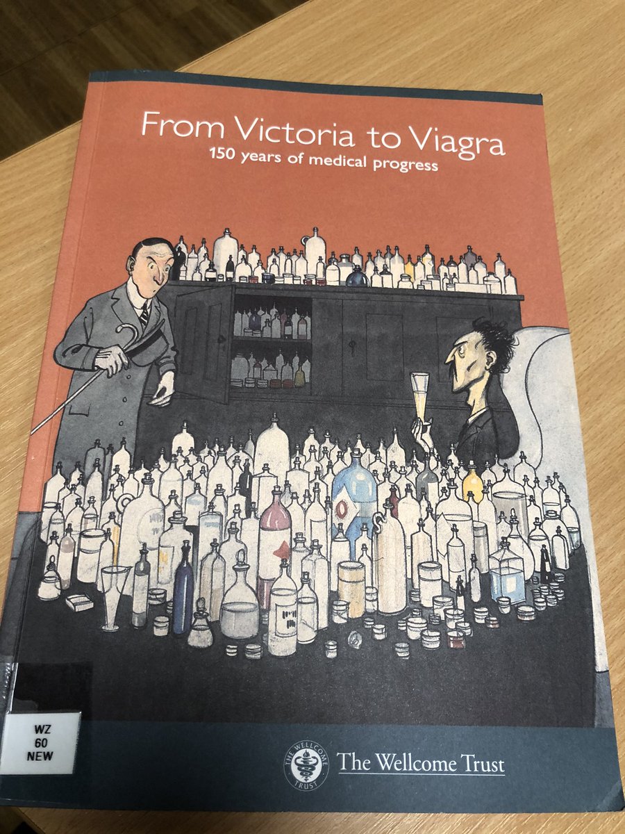 HaBeresford's tweet photo. For my #Library5aDay I picked up this @mtwnhslibrary for a quick browse. Being new a Clinical Librarian and new to #MedLibs #HealthLibs I should brush up on my Med History Knowledge! I think it’ll be an interesting read 😜📖📚📘📙#HealthOnAShelf https://t.co/LFId0A108J