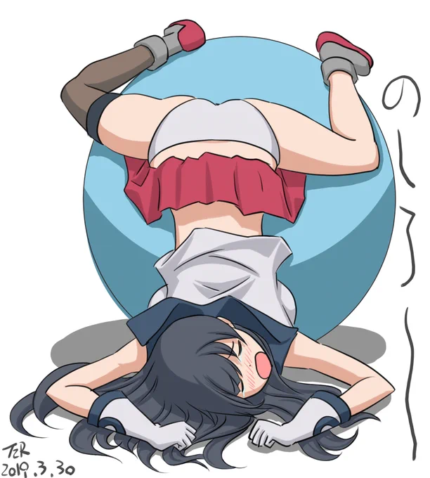 #見た人もなにか無言でパンチラをあげる
……_(:3」∠)_ 