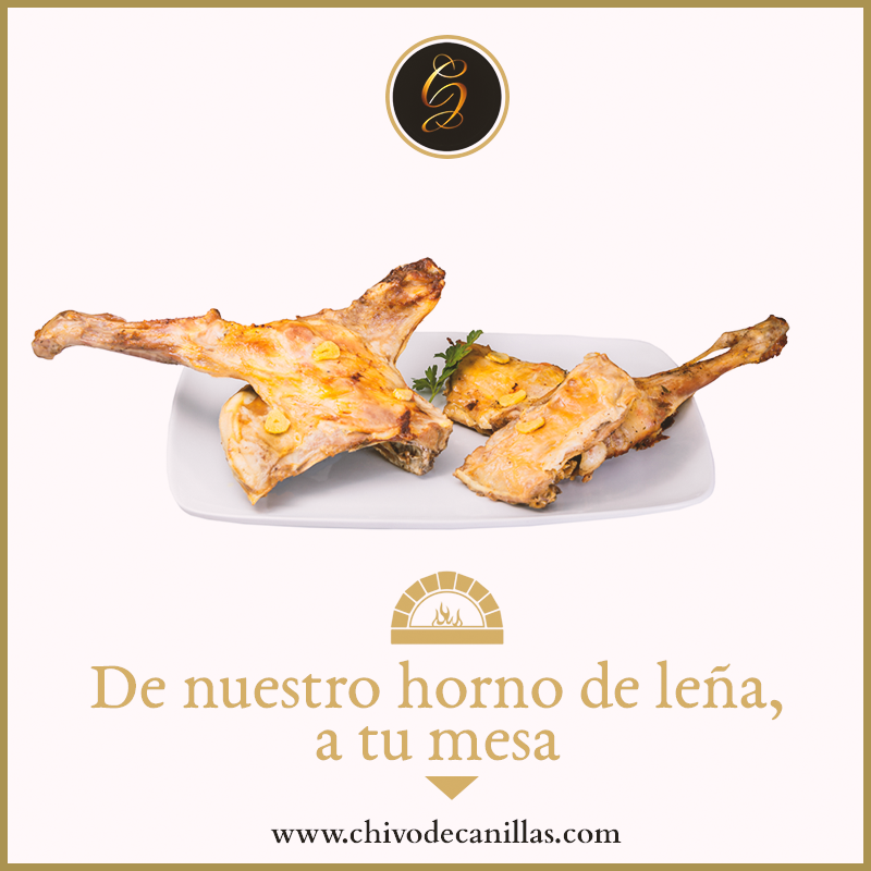 ¿Sabes cuál es el secreto para que nuestros platos se hayan convertido en un producto gourmet? Te lo llevamos a casa asado en horno de leña, de forma artesanal y envasado al vacío, listo para degustar con tal solo calentar unos minutos.
👉chivodecanillas.com/tienda/ 🛒
#cabritolechal