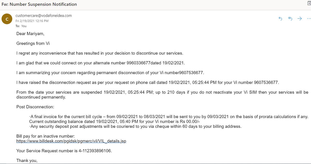 Mariyamp's tweet photo. @ViCustomerCare you dare generate another bill in March #fraudulentbilling Your customer service representative said he will call after 7 days again. I am telling you here, I DONT WANT YOUR SERVICES. PERMANENTLY DEACTIVATE MY NUMBER!! #areyoulistening #fraudsters https://t.co/Q2viqkLWdO