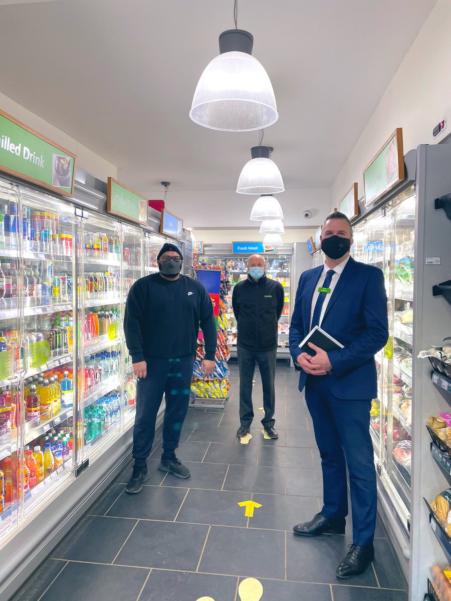 Great to welcome new Londis Brand Director Stuart Fenn into our store  <a href="/LondisMax/">Max's Londis Sheppey</a> lovely to show him around &amp; discuss our new development. Exciting times ahead! Must wear my uniform next time &amp; ditch beanie hat!