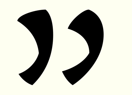 martinmajoor's tweet photo. For the comma’s of my upcoming typeface ‘Comma’ I used angles of 20° for the roman and 40° for the italic, more or less reflecting the practice of writing with a broad-nibbed pen. #Comma #newtypeface #romananditalic #soon https://t.co/qlsCugnfyt