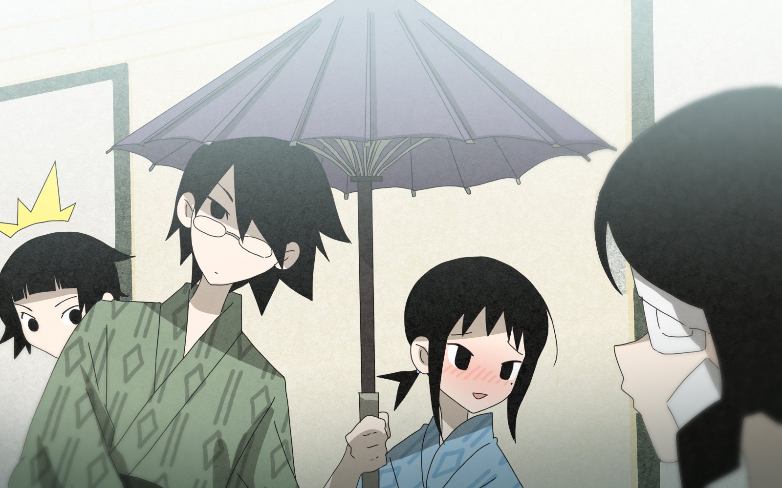 Hknkキラ ミ 絶望先生の脳内アニメ化 ２７巻の加賀さん可愛い 神谷さんがトレンド入りしてるなら先生中心に描いてればと 絶望 絶望先生 T Co Z4blcempom Twitter