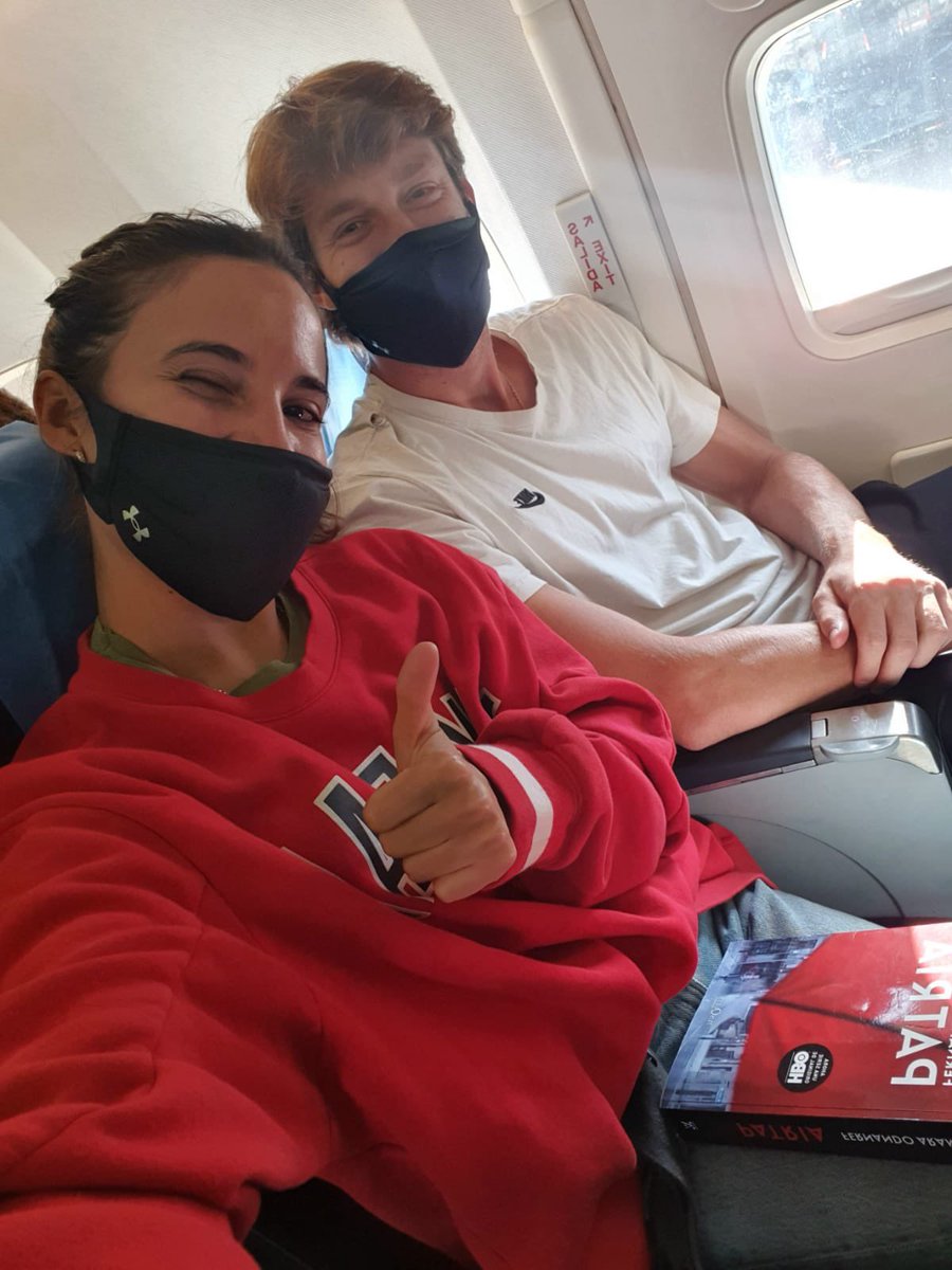 Despegando camino de Argentina con Laura  ✈️ 👏👏👏

Dos nuevos retos: 
@CordobaOpen 
@ArgentinaOpen 

Gracias @challconcepcion . Ojalá sigan saliendo torneos en 🇨🇱