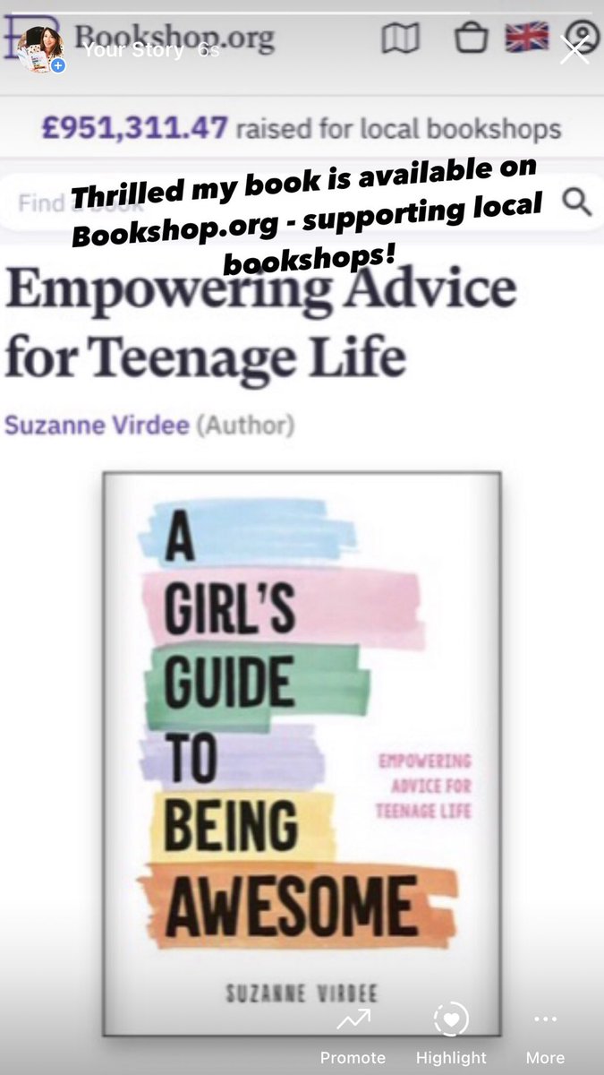 You may not be able to pop into your local bookshop but you can still support them. Thrilled my book is available to buy online from Bookshop.org. #books #bookshops #friyay