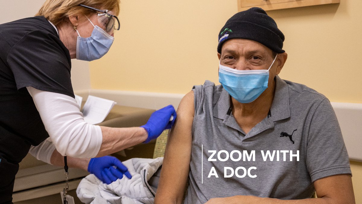 The_BMC's tweet photo. Join us Tuesday, February 23rd from 1-2pm for our first “Zoom with a Doc” chat on all things COVID-19 #vaccines! BMC experts @TJamesMD, Dr. Sebastian Hamilton, Dr. Heidi Auerbach &amp; @DayDHollis will answer your questions in a live Q&amp;A session!

Learn more: https://t.co/ZJzIy0hhkT https://t.co/y0mmnEOjaa