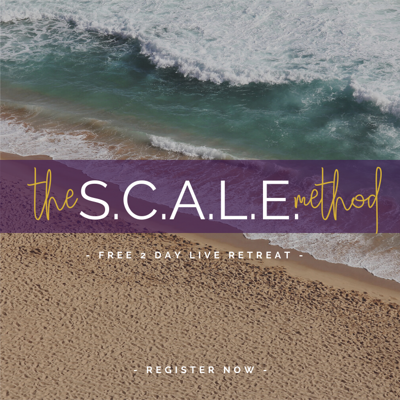 Introducing: The S.C.A.L.E. Method 

This is a VERY exclusive event and you will be surrounded by the top 5% of service-based entrepreneurs in your space. 

This is a two- day virtual retreat, March 8 and March 9, 12-4pm EST. 

Join us! buff.ly/3dcj2Ax