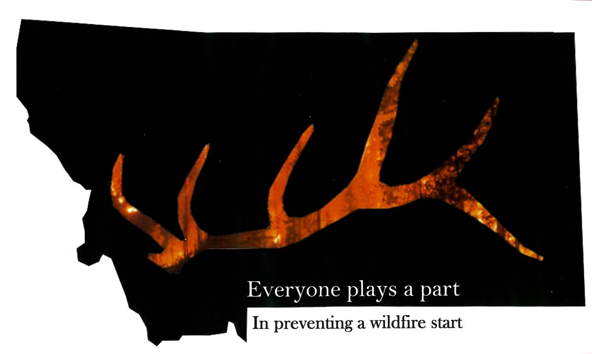 Walker Lee took 1st place last year in the Computer Generated Division 💻 with this amazing submission. Want to support Montana's talented students in creating #wildfire prevention themed artwork?? 🎨 Donate here: keepmontanagreen.com/donate