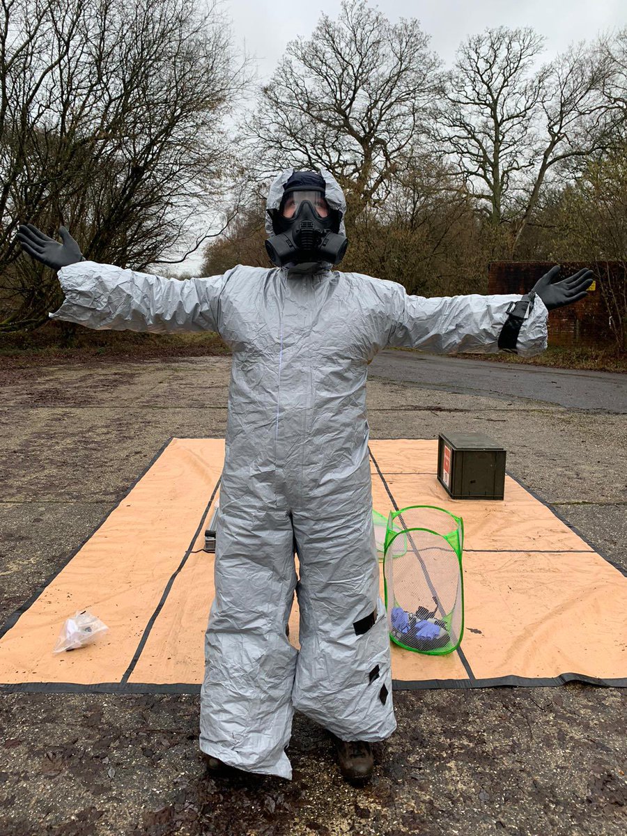 This week the Regiment has been conducting mission essential #CBRNe training on Exercise FELIX RIFT.💣🚨💥🚔

#MACA #EOD #alwaysoncall #WeAreTheRLC #Logistics #ArmyConfidence #bombdisposal #ATO #Felix

<a href="/BritishArmy/">British Army 🇬🇧</a> 
<a href="/UKArmyLogistics/">The Royal Logistic Corps</a> 
<a href="/1UKDivision/">1 (UK) Division</a> 
@8EngrX 
<a href="/29eod/">29EOD&S</a> 
<a href="/L3HarrisTech/">L3Harris</a>