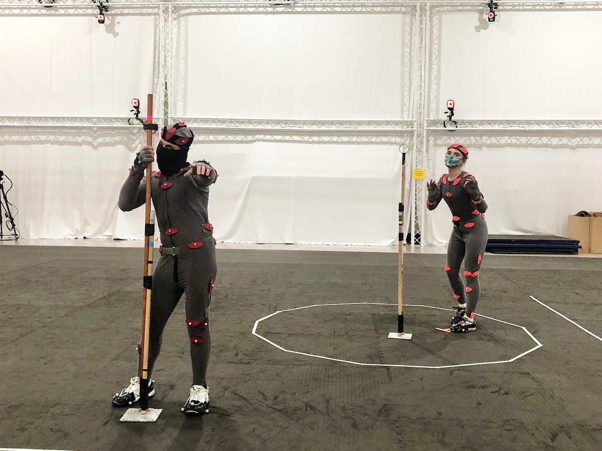 Centroid3D's tweet photo. Always nice to end the week with a sing song in the volume. Thank you Chelsea and Geraden for knocking it out of the park! 🙌⭐️🙌 
#centroidmotioncapture #mocap #virtualproduction #portal #shoot https://t.co/1UnBiAdGUA