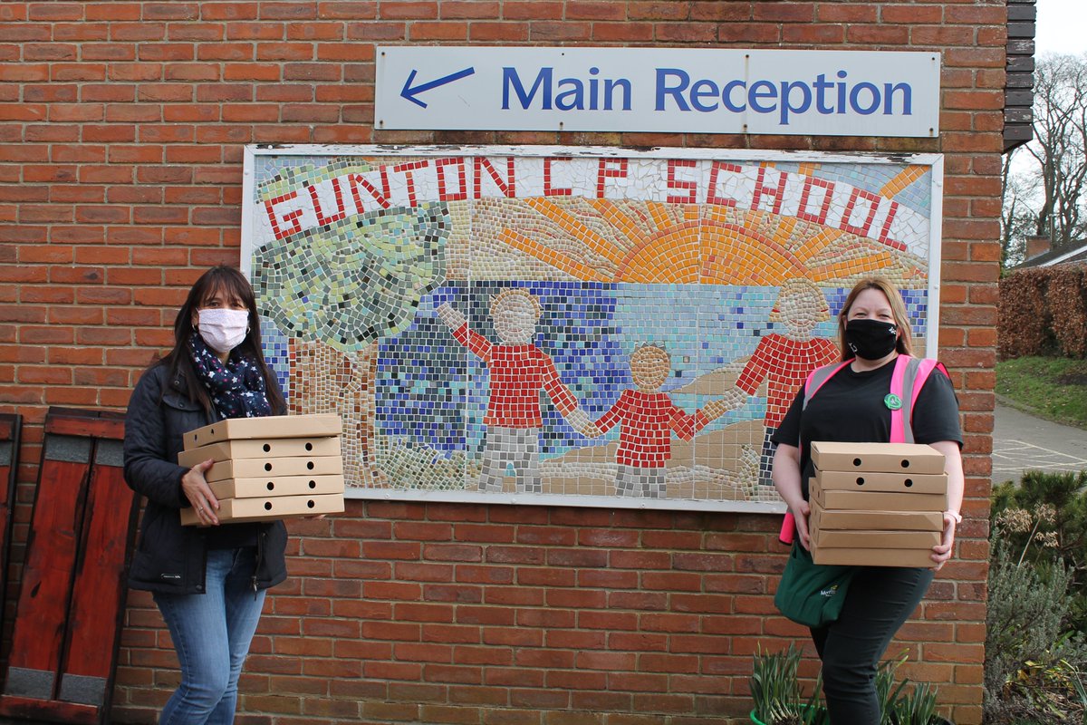 Thanks to <a href="/Morrisons/">Morrisons</a> at Pakefield, we could provide free pizza making kits to some of our vulnerable families today. #fightingholidayhunger