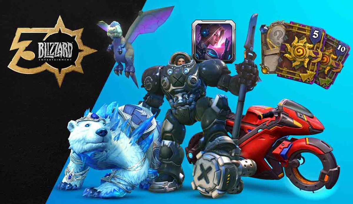 Toniki20's tweet photo. 🎉Para celebrar la Blizzconline 2021 vamos a SORTEAR un PACK HERÓICO de la Colección de Celebración de Blizzard! (incluye la skin de Reinhardt)🎉

Para participar
🔁RT a este Tweet
♥️ Seguir a @Toniki20 
♥️ Seguir a @AlterTimeSK 

El sorteo FINALIZA el 19/03

¡Mucha SUERTE! https://t.co/TgnWqltl4i